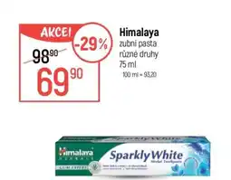 Globus Himalaya zubní pasta různé druhy 75 ml nabídka