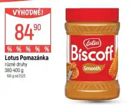 Globus Lotus Pomazánka nabídka