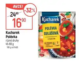Globus Kucharek Polévka nabídka