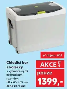 Kaufland Chladicí box s kolečky nabídka