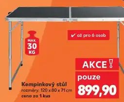 Kaufland Kempinkový stůl nabídka
