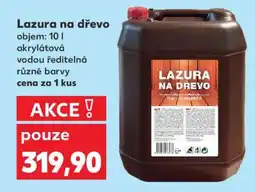 Kaufland LAZURA NA DŘEVO nabídka