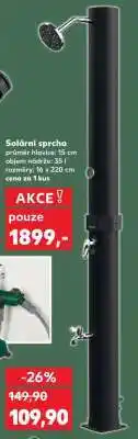 Kaufland Solární sprcha nabídka