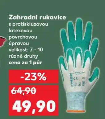 Zahradní rukavice