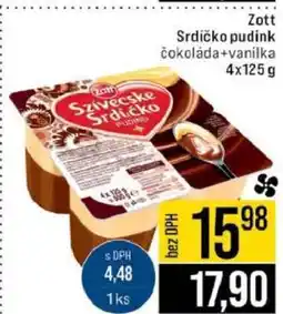 Jip Zott: srdíčko pudink nabídka