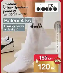 Woolworth Diadora" Unisex Sportovní ponožky nabídka