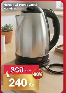 Woolworth Nerezová rychlovarná konvice nabídka