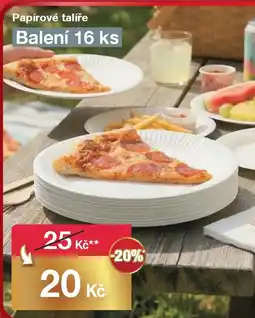 Woolworth Papírové talíře nabídka