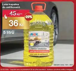 Woolworth Letní kapalina do ostřikovačů nabídka