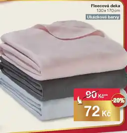 Woolworth Fleecová deka nabídka
