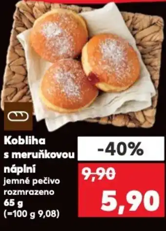 Kaufland Kobliha s meruňkovou náplní nabídka