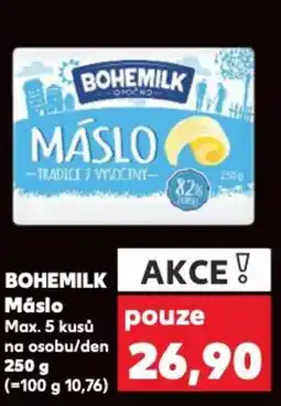 Kaufland BOHEMILK Máslo nabídka