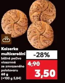 Kaufland Kaiserka multicereální nabídka