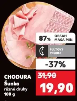 Kaufland CHODURA Šunka nabídka