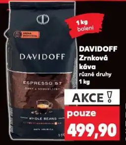 Kaufland DAVIDOFF Zrnková káva nabídka