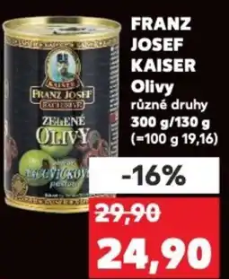 Kaufland FRANZ JOSEF KAISER Olivy nabídka