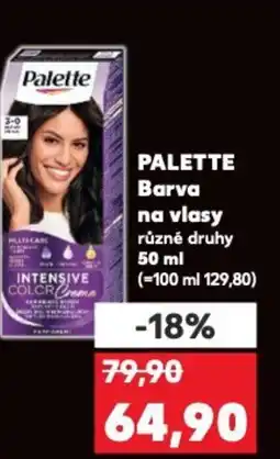 Kaufland PALETTE Barva na vlasy nabídka