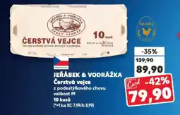 Kaufland JEŘÁBEK & VODRÁŽKA Čerstvá vejce nabídka