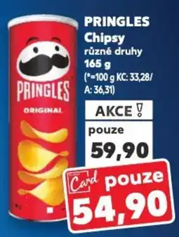 Kaufland PRINGLES Chipsy nabídka