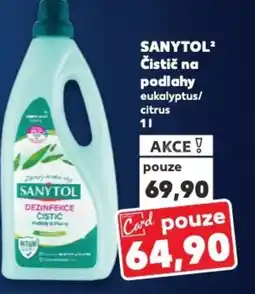 Kaufland SANYTOL Čistič na podlahy nabídka