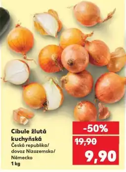 Kaufland Cibule žlutá kuchyňská nabídka