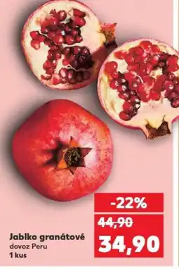 Kaufland Jablko granátové nabídka