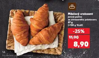 Kaufland Máslový croissant nabídka