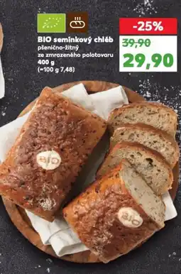 Kaufland BIO semínkový chléb nabídka