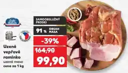Kaufland Uzené vepřové ramínko nabídka