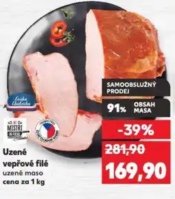 Kaufland Uzené vepřové filé nabídka