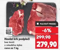 Kaufland Hovězí krk podpleči nabídka