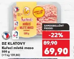 Kaufland DZ KLATOVY Kuřecí mleté maso nabídka