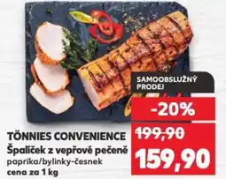 Kaufland TÖNNIES CONVENIENCE Špalíček z vepřové pečeně nabídka