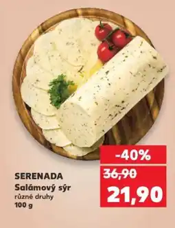 Kaufland SERENADA Salámový sýr nabídka