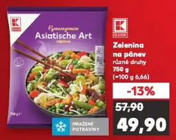 Kaufland Zelenina na pánev nabídka
