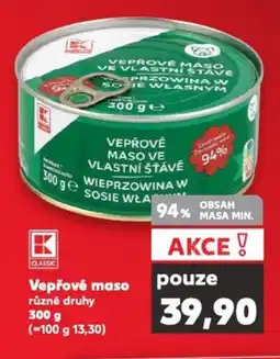 Kaufland Vepřové maso nabídka