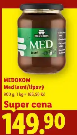 Lidl MEDOKOM MED lesni nabídka