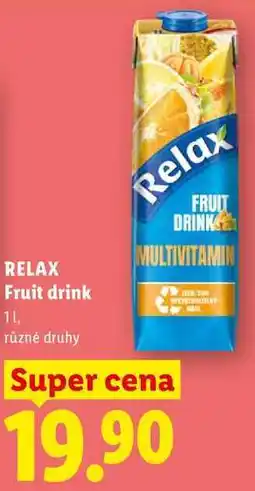 Lidl RELAX Fruit drink 11 nabídka