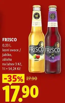 Lidl FRISCO 0,33 1 nabídka