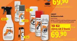 Lidl CRIVIT Sortiment na kolo, různé druhy nabídka