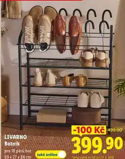Lidl LIVARNO Botník nabídka