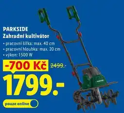 Lidl PARKSIDE Zahradní kultivátor nabídka