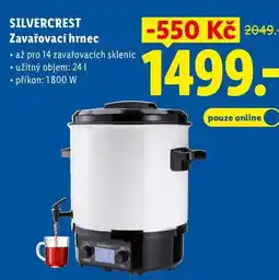 Lidl SILVERCREST Zavařovací hrnec nabídka