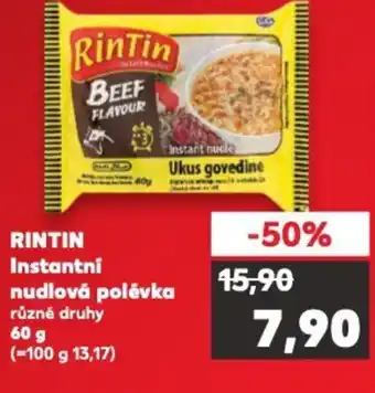 Kaufland RINTIN Instantní nudlová polévka nabídka