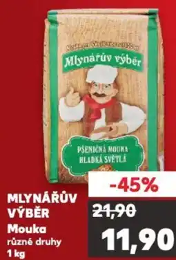 Kaufland MLYNÁŘŮV VÝBĚR Mouka nabídka