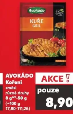 Kaufland AVOKÁDO Koření směsi nabídka
