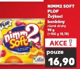 Kaufland NIMM2 SOFT PLOP Žvýkací bonbony nabídka