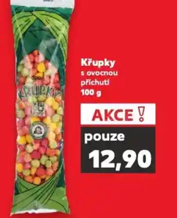 Kaufland Křupky s ovocnou příchutí nabídka