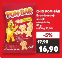 Kaufland CHIO POM-BÄR Bramborový snack nabídka