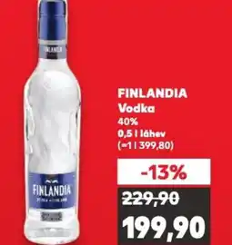 Kaufland FINLANDIA Vodka 40% nabídka